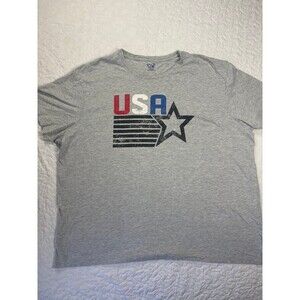 Gray USA T-shirt Size 3XL